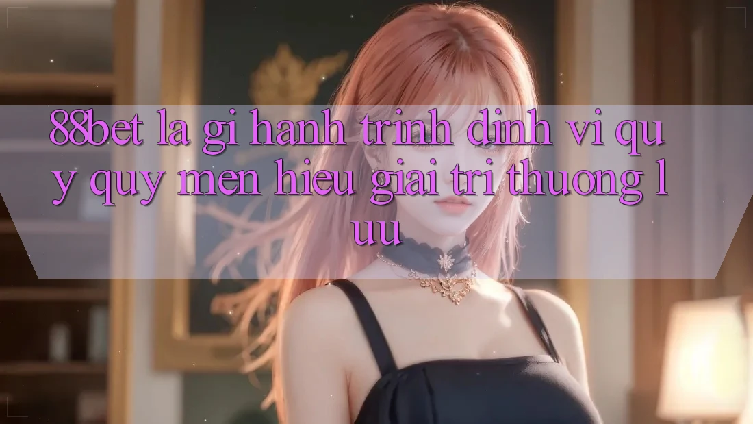 88bet Là Gì? Hành Trình Định Vị Quý quý mến Hiệu Giải Trí Thượng lưu 88bet Là Gì? Hành Trình Định Vị Quý quý mến Hiệu Giải Trí Thượng lưu