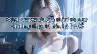 88bet review (2026) thật từ người dùng thực tế liên hệ PA05