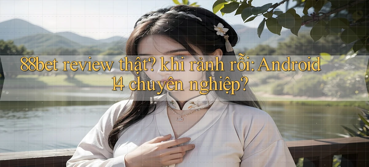88bet review thật khi rảnh rỗi Android 14 chuyên nghiệp