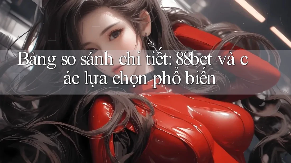 Bảng so sánh chi tiết: 88bet và các lựa chọn phổ biến Bảng so sánh chi tiết: 88bet và các lựa chọn phổ biến