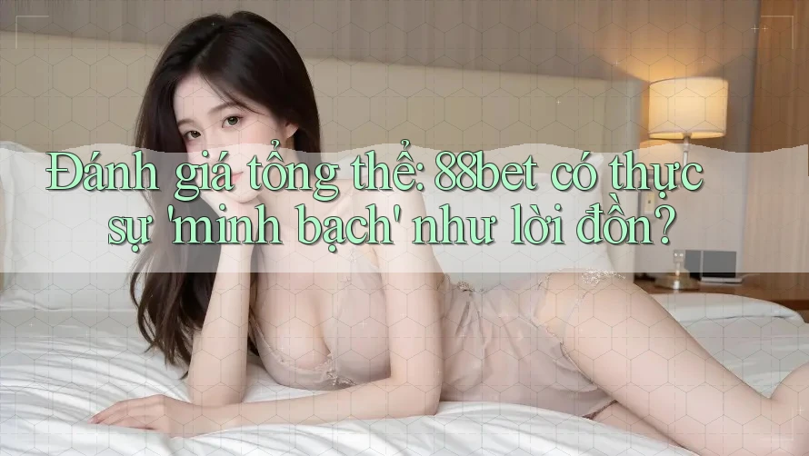 Đánh giá tổng thể: 88bet có thực sự 'minh bạch' như lời đồn? Đánh giá tổng thể: 88bet có thực sự 'minh bạch' như lời đồn?