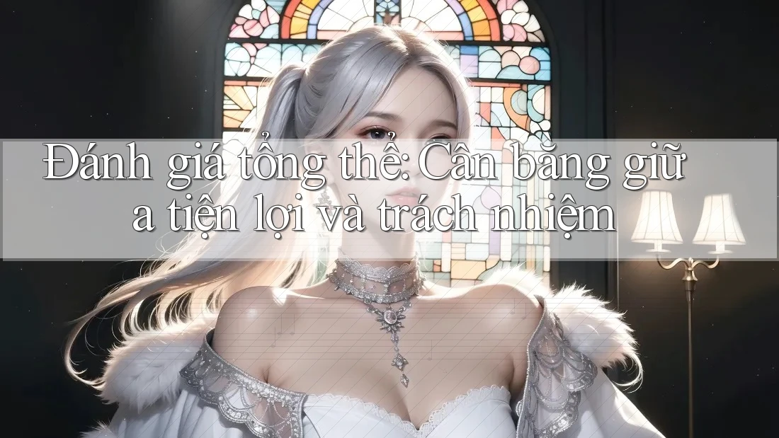 Đánh giá tổng thể: Cân bằng giữa tiện lợi và trách nhiệm Đánh giá tổng thể: Cân bằng giữa tiện lợi và trách nhiệm
