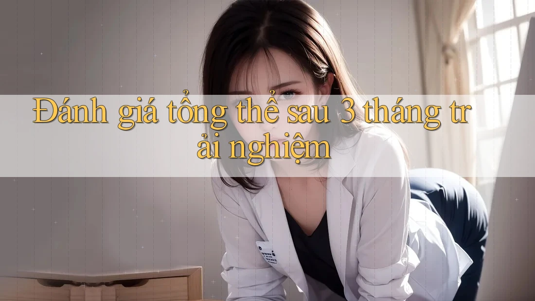 Đánh giá tổng thể sau 3 tháng trải nghiệm Đánh giá tổng thể sau 3 tháng trải nghiệm