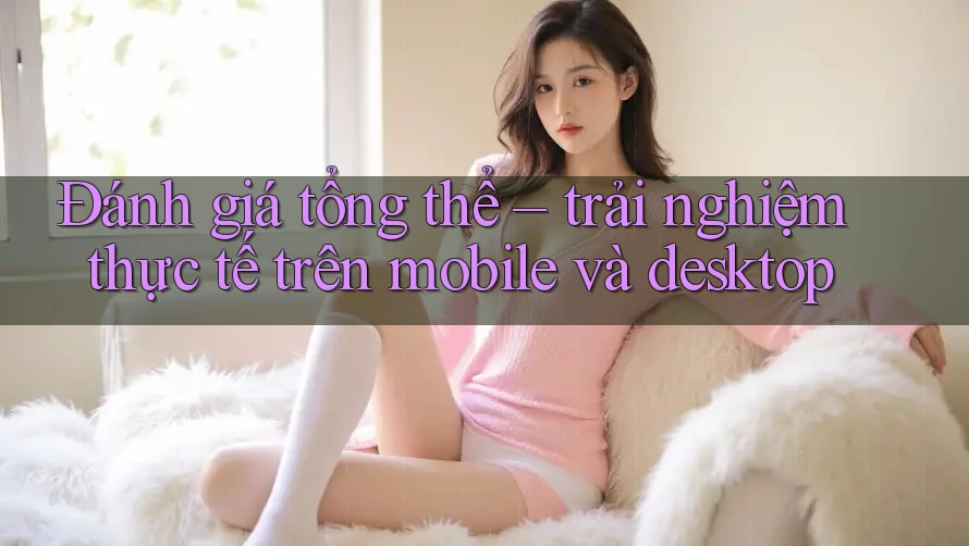 Đánh giá tổng thể – trải nghiệm thực tế trên mobile và desktop Đánh giá tổng thể – trải nghiệm thực tế trên mobile và desktop
