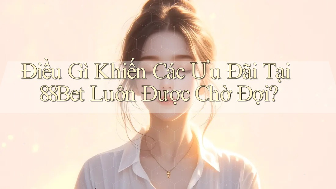 Điều Gì Khiến Các Ưu Đãi Tại 88Bet Luôn Được Chờ Đợi? Điều Gì Khiến Các Ưu Đãi Tại 88Bet Luôn Được Chờ Đợi?