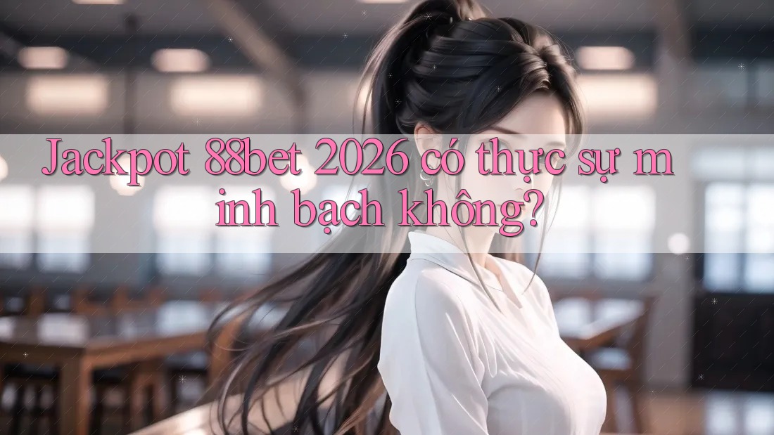 Jackpot 88bet 2026 có thực sự minh bạch không? Jackpot 88bet 2026 có thực sự minh bạch không?
