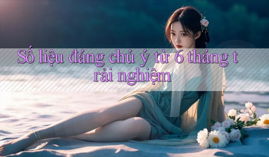 Số liệu đáng chú ý từ 6 tháng trải nghiệm Số liệu đáng chú ý từ 6 tháng trải nghiệm