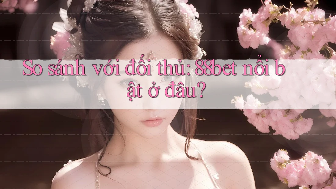 So sánh với đối thủ: 88bet nổi bật ở đâu? So sánh với đối thủ: 88bet nổi bật ở đâu?