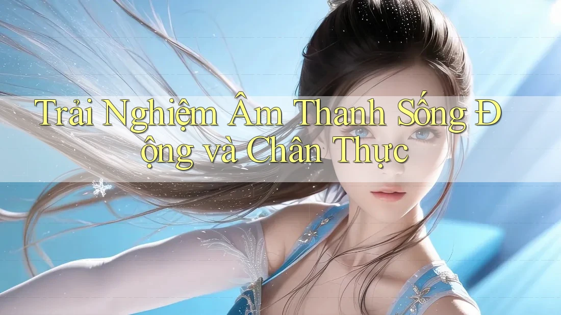 Trải Nghiệm Âm Thanh Sống Động và Chân Thực Trải Nghiệm Âm Thanh Sống Động và Chân Thực