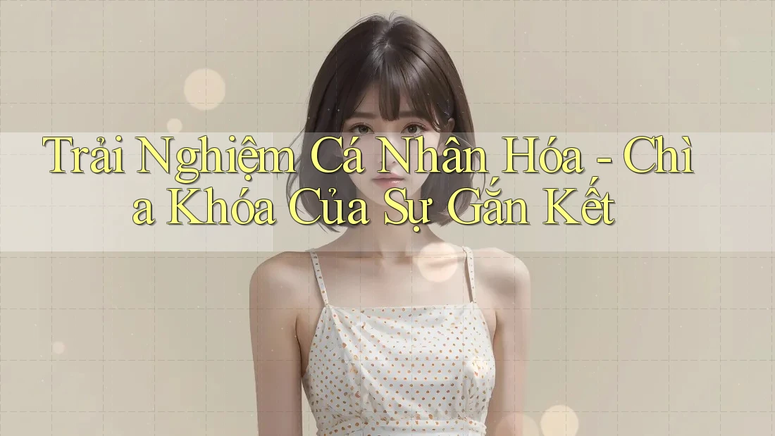 Trải Nghiệm Cá Nhân Hóa - Chìa Khóa Của Sự Gắn Kết Trải Nghiệm Cá Nhân Hóa - Chìa Khóa Của Sự Gắn Kết